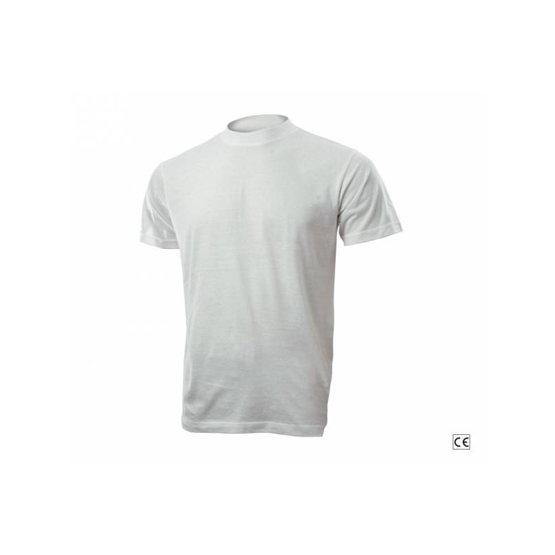 T-Shirt Girocollo manica corta bianca